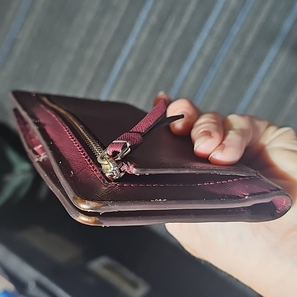 Kate Spade Cherrywood Large Slim Bifold Wallet - Picture 6 of 8